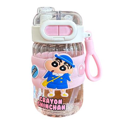 双饮水杯玻璃杯耐高温防爆吸管杯