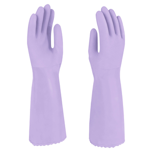 洗碗手套加绒加厚保暖家用男女清洁防水胶皮洗衣加长家务防滑洗车