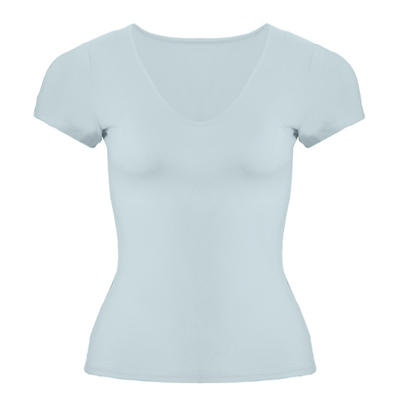 WellD 累计销量破万！柔雾系列！U领/圆领短袖女简约高级T恤上衣