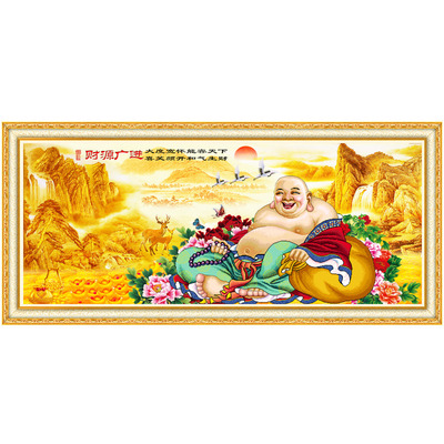 2025客厅十字绣钻石画弥勒佛满钻