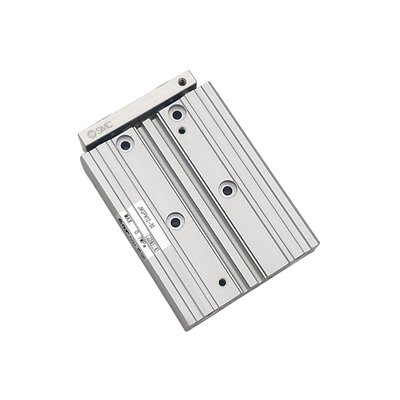 SMC型带导杆薄型气缸三杆全新