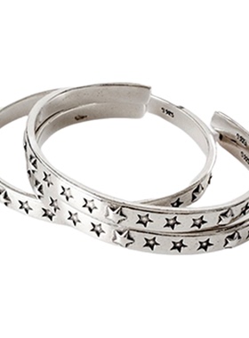 韩系ins简约百搭开口星星手镯
