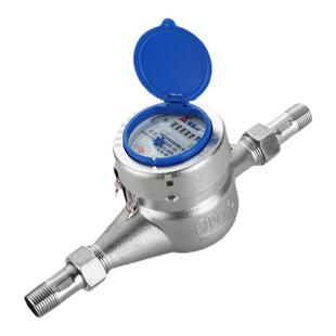 埃美柯不锈钢水表家用自来水室外防冻干式机械数字表国标通用029