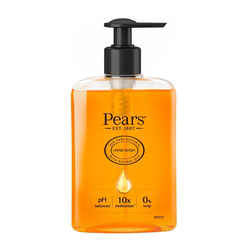 Pears梨牌保湿香氛洗手液护手琥珀木质香家庭装清洁联合利华DB