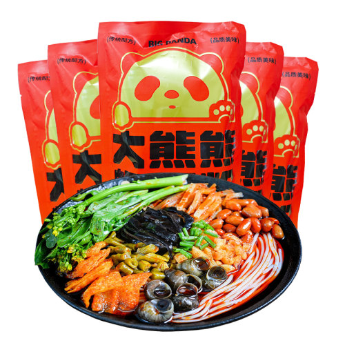 大熊熊螺蛳粉广西特产柳州螺丝粉酸辣粉正宗螺狮粉速食5包包邮
