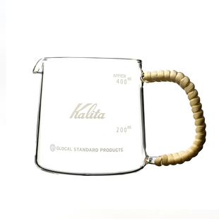 日本Kalita卡莉塔联名GSP限量版咖啡分享壶带刻度手冲咖啡器具