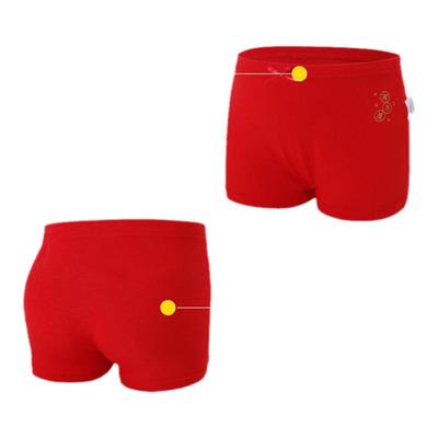 笑乐屋A类纯棉儿童红色内裤