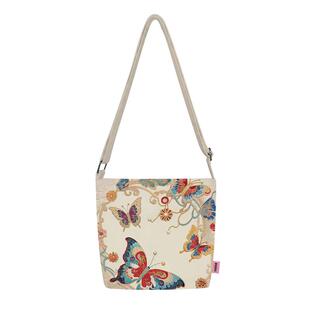 国潮蝴蝶时尚印花通勤小众百搭潮流单肩包斜跨手提休闲包