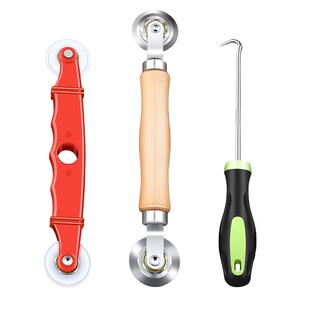 换纱窗工具压纱轮自装家用神器密封条压条器安装滚轮胶条专用压轮