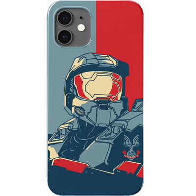 个性士官长光环halo游戏手机壳