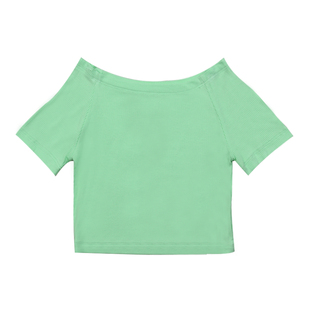 青青之舞 | 条纹插肩短袖外搭 现代舞练功服女芭蕾舞蹈形体T恤上