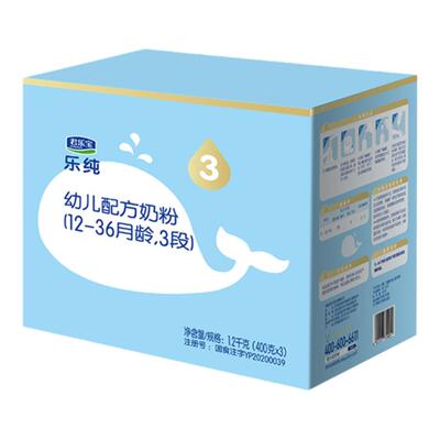 君乐宝乐纯卓悦联包奶粉