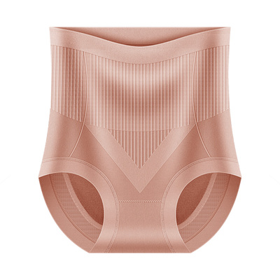 莫代尔高腰收腹内裤女纯棉