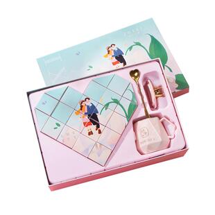 枝兮爱心红糖礼盒送女友玫瑰红糖姜汤大姨妈红糖水暖心情人节礼物