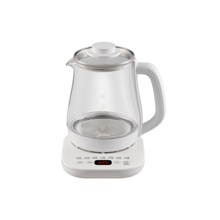 美的养生壶小型家用办公室烧茶壶电热煮茶一体机炖煮多功能烧水壶