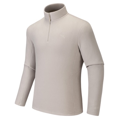 超级安踏焱壳男子Polartec抓绒衣