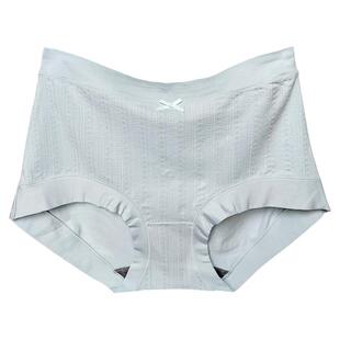 彩田内裤女式莫代尔棉纯色中腰31618高腰31619石墨烯抗菌简约青年
