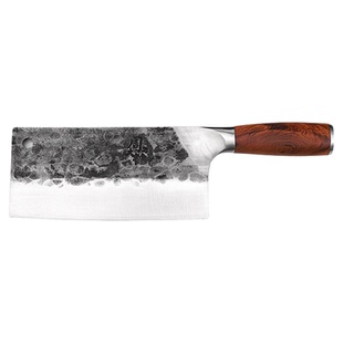 周大锤纯手工锻打家用菜刀VG10切肉刀切片刀厨师专用刀超锋利刀具