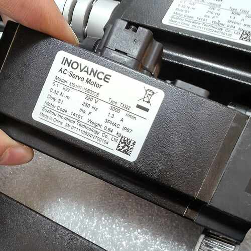 议价Inovance 100W With Brakes But Without Brakes Motor In Ex
