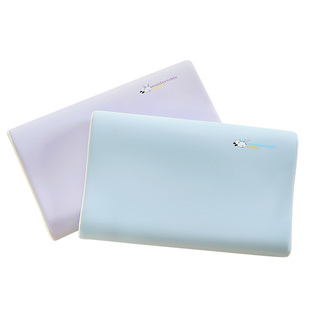 富安娜儿童低回弹枕头枕芯学生宿舍单只A类记忆棉成长枕可拆洗