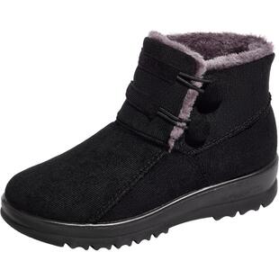 老北京棉鞋女冬加绒加厚老太太老人保暖防滑婆婆布鞋妈妈冬季鞋子