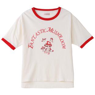 tutuanna春夏全棉凉感睡衣女 多巴胺系列可外穿休闲短袖家居服女