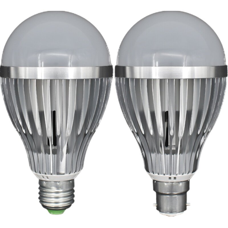 LED灯泡3W5W7W9W12W超亮节能E27大螺口铝材铝壳球泡灯220V
