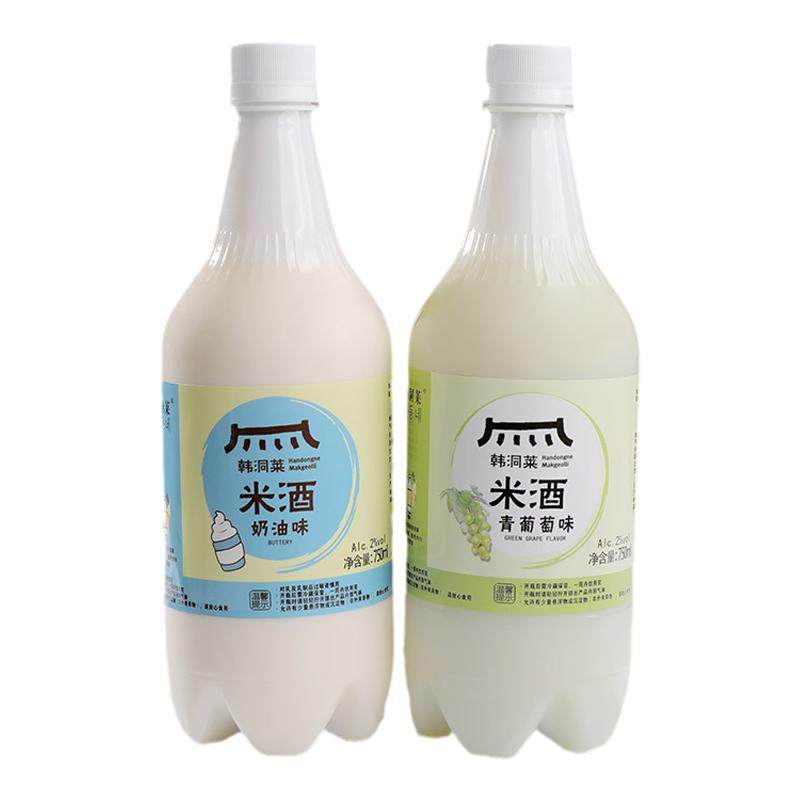 延边韩洞莱奶油米酒小木屋酸甜米酒玉米发酵延吉米酒韩式大米米酒