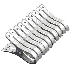 不锈钢强力防风晾衣夹家用晒被子学生宿舍晾晒袜子凉衣晒衣小夹子