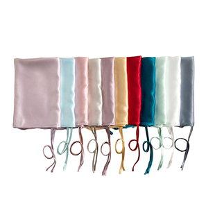 蚕花娘娘真丝枕巾100桑蚕丝成人枕套高档儿童单人丝绸枕头巾枕套