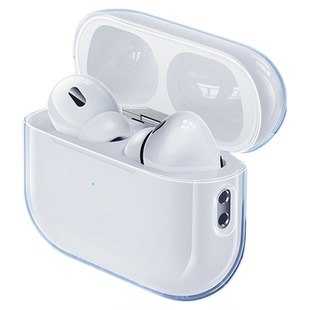 【2025新款冰透壳】适用苹果airpodspro3保护套3代耳机壳AirPodspro2蓝牙Pods4透明硅胶保护全包防摔三代二代