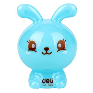 得力卷笔刀儿童转笔刀小学生手摇刨笔机小型便携式学生用三角铅笔卷笔刀美术生专用儿童削笔器眉笔卷笔刀正品