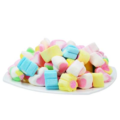 500g混装彩色棉花糖蛋糕冰淇淋