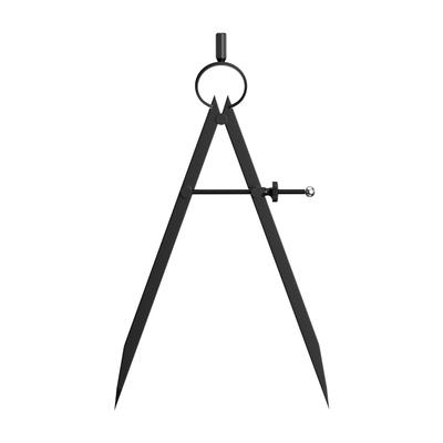 工业级弹簧划规木工钳工圆规