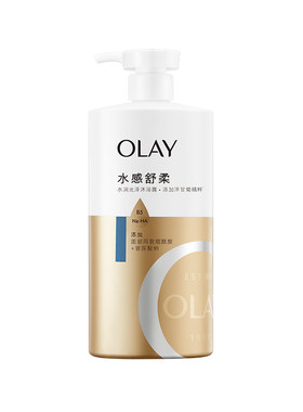 OLAY水润光泽沐浴露男女士春夏沐浴乳液洋甘菊绿茶香730ml玉兰油