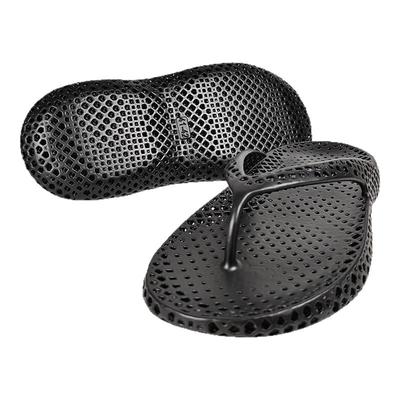 3D打印人字拖拖鞋男女士夏季3d科技居家外穿透气防滑夹趾沙滩凉拖