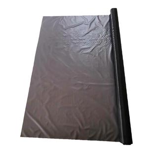 黑布料摄影背景黑布防水隔热阻燃防水胶皮涂层加厚耐磨防风耐拉布