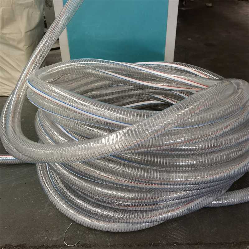 钢丝软管纯料PVC水泵抗冻耐油四季通用1寸2寸加厚制品塑料水管