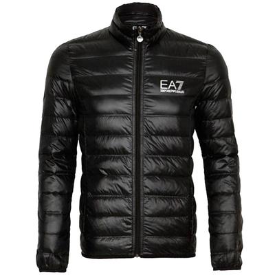 阿玛尼ea7轻便保暖纯色羽绒服
