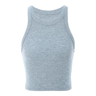 舞蹈服上衣成人现代舞女夏装跳舞练功服运动背心薄款高腰新C205