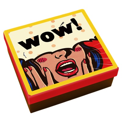 波普风礼物盒空盒个性高档