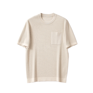 可裸穿  扬子纱14.5μm 100%羊毛  秋冬男士全羊毛打底圆领羊毛衫