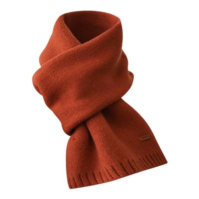 秋冬韩系简约男女款纯羊毛小围脖