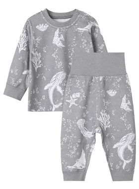 考拉蒂尔婴幼儿纯棉分体套装