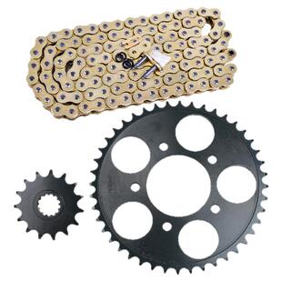 适用本田CB400X/CB400F/CBR400R油封链条 大小牙盘静音套链齿轮链