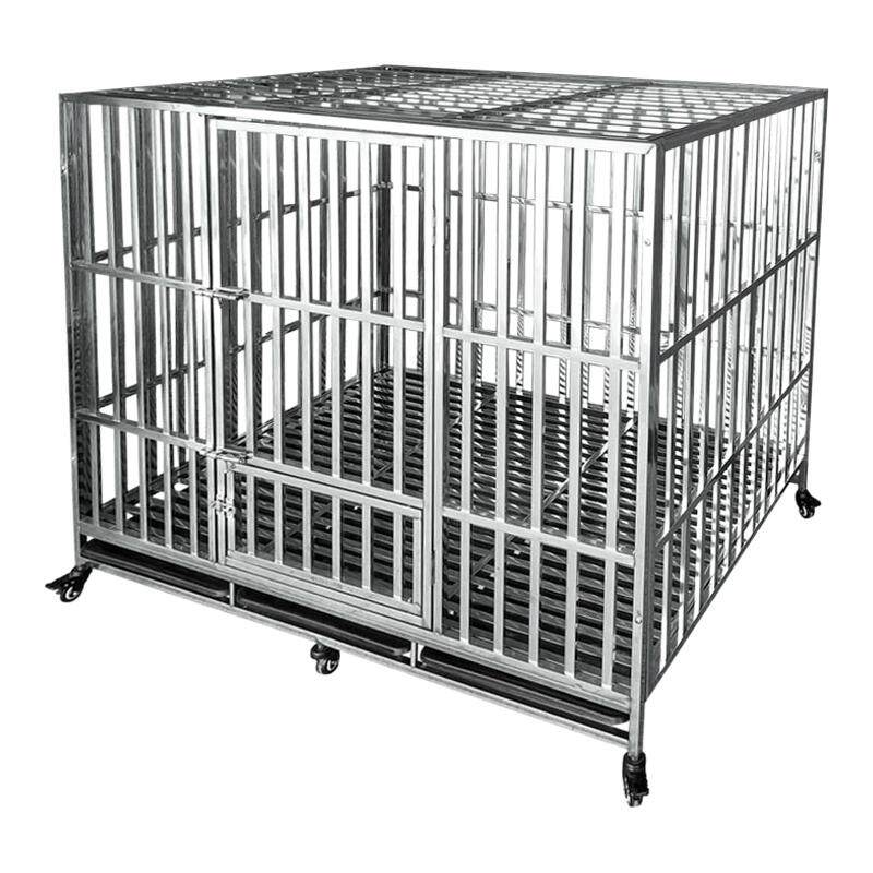 全方管不锈钢狗笼子边牧金毛马犬