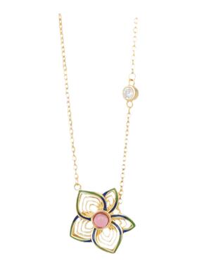 兰术女925银新中式项链简约大气