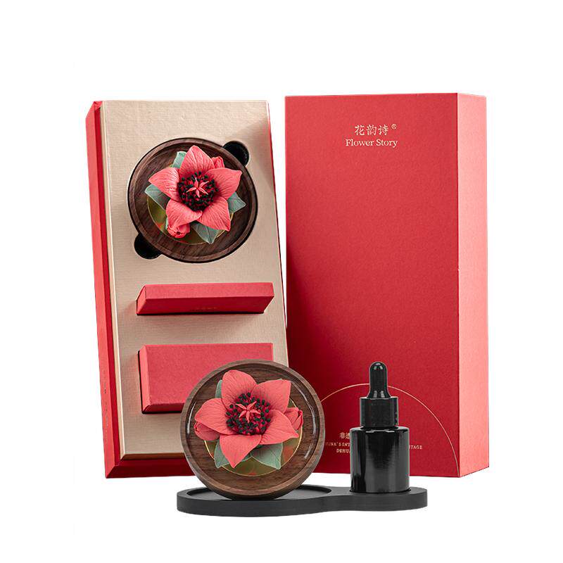 花韵诗英雄木棉非遗瓷花香薰礼盒高级生日礼物送老公男士男友父亲