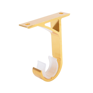 窗帘杆支架罗马杆配件支架座底座架子托杆托挂钩配件顶装加厚支架