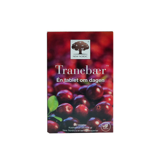 丹麦进口原装纽诺迪克New nordic蔓越莓精华片30粒